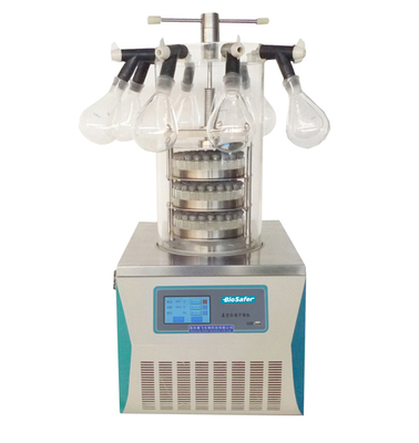 Biosafer-10D多歧管压盖型台式冻干机